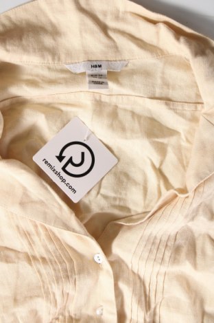 Дамска риза H&M, Размер M, Цвят Екрю, Цена 14,14 лв.