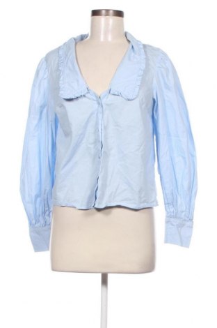 Γυναικείο πουκάμισο H&M Divided, Μέγεθος M, Χρώμα Μπλέ, Τιμή 7,67 €
