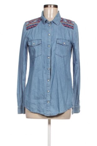 Γυναικείο πουκάμισο H&M Divided, Μέγεθος S, Χρώμα Μπλέ, Τιμή 3,85 €