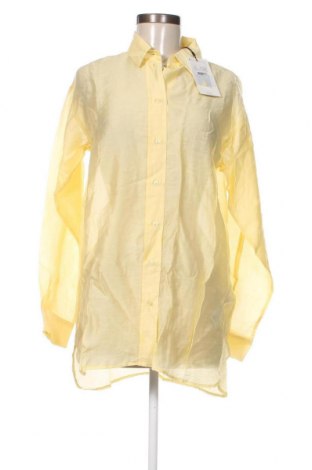 Γυναικείο πουκάμισο In Wear, Μέγεθος 3XL, Χρώμα Κίτρινο, Τιμή 21,56 €
