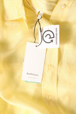 Γυναικείο πουκάμισο In Wear, Μέγεθος S, Χρώμα Κίτρινο, Τιμή 31,55 €