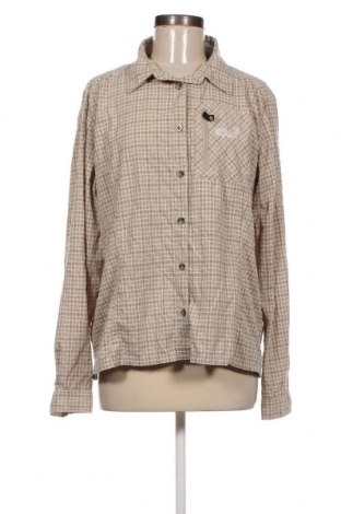 Γυναικείο πουκάμισο Jack Wolfskin, Μέγεθος XXL, Χρώμα  Μπέζ, Τιμή 24,60 €