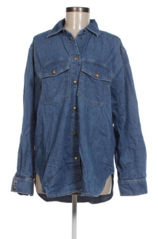 Γυναικείο πουκάμισο Kookai, Μέγεθος L, Χρώμα Μπλέ, Τιμή 30,06 €