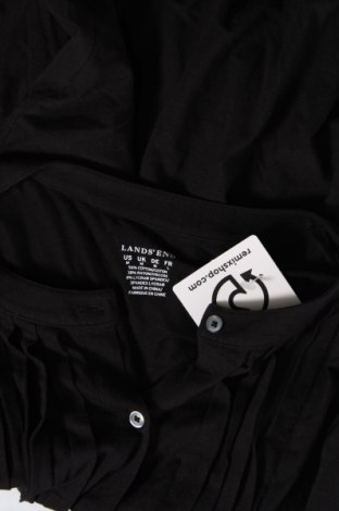 Γυναικείο πουκάμισο Lands' End, Μέγεθος M, Χρώμα Μαύρο, Τιμή 3,25 €