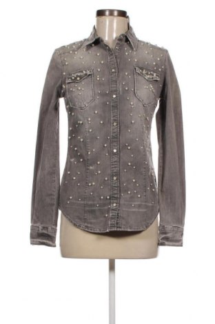Γυναικείο πουκάμισο Liu Jo, Μέγεθος M, Χρώμα Γκρί, Τιμή 101,65 €