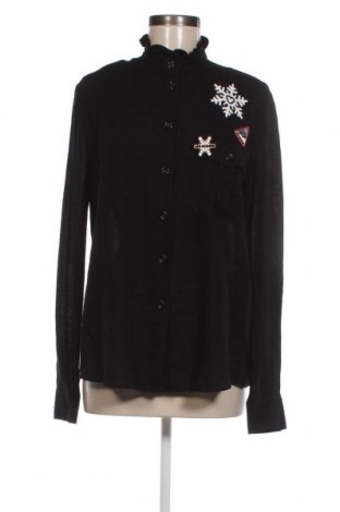 Γυναικείο πουκάμισο Love Moschino, Μέγεθος M, Χρώμα Μαύρο, Τιμή 111,00 €