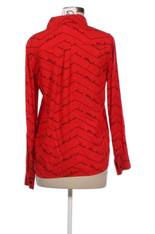 Дамска риза Love Moschino, Размер S, Цвят Червен, Цена 222,00 лв.