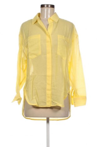 Γυναικείο πουκάμισο Maje, Μέγεθος S, Χρώμα Κίτρινο, Τιμή 100,70 €