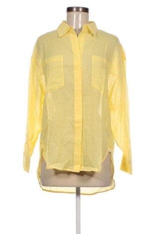 Γυναικείο πουκάμισο Maje, Μέγεθος M, Χρώμα Κίτρινο, Τιμή 100,70 €