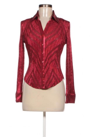 Γυναικείο πουκάμισο Marks & Spencer, Μέγεθος M, Χρώμα Κόκκινο, Τιμή 4,16 €