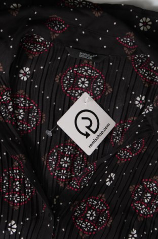 Γυναικείο πουκάμισο Marks & Spencer, Μέγεθος M, Χρώμα Μαύρο, Τιμή 5,76 €
