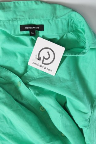 Γυναικείο πουκάμισο More & More, Μέγεθος XS, Χρώμα Πράσινο, Τιμή 13,70 €