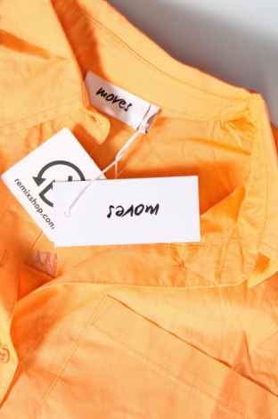 Γυναικείο πουκάμισο Moves by Minimum, Μέγεθος S, Χρώμα Πορτοκαλί, Τιμή 26,82 €