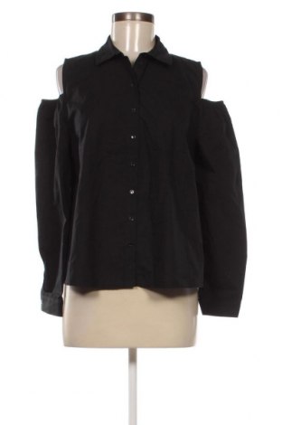 Γυναικείο πουκάμισο New Look, Μέγεθος M, Χρώμα Μαύρο, Τιμή 6,18 €