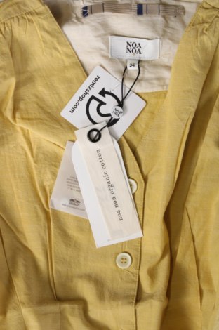 Γυναικείο πουκάμισο Noa Noa, Μέγεθος XS, Χρώμα Κίτρινο, Τιμή 28,39 €