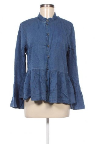 Γυναικείο πουκάμισο ONLY, Μέγεθος M, Χρώμα Μπλέ, Τιμή 4,45 €