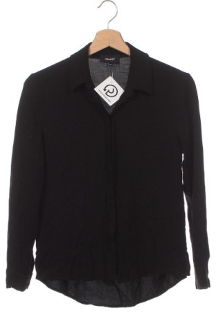 Γυναικείο πουκάμισο Object, Μέγεθος XS, Χρώμα Μαύρο, Τιμή 8,01 €