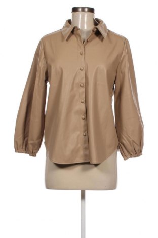 Γυναικείο πουκάμισο Opus, Μέγεθος M, Χρώμα  Μπέζ, Τιμή 42,59 €