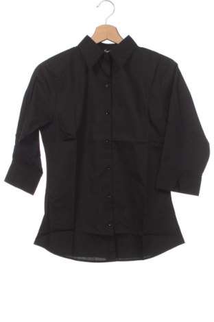 Γυναικείο πουκάμισο Premier, Μέγεθος XXS, Χρώμα Μαύρο, Τιμή 6,19 €