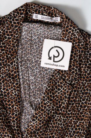 Γυναικείο πουκάμισο Pull&Bear, Μέγεθος XS, Χρώμα Πολύχρωμο, Τιμή 4,12 €