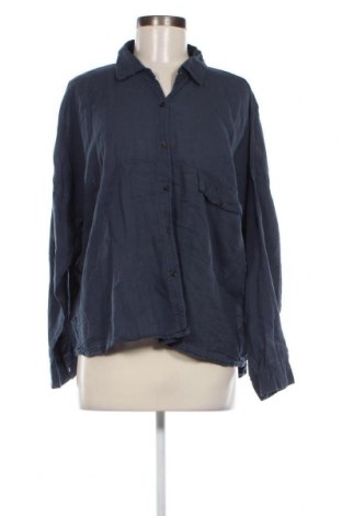 Γυναικείο πουκάμισο Rabens Saloner, Μέγεθος M, Χρώμα Μπλέ, Τιμή 24,17 €