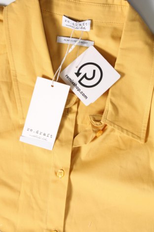 Γυναικείο πουκάμισο Re.draft, Μέγεθος L, Χρώμα Κίτρινο, Τιμή 13,36 €