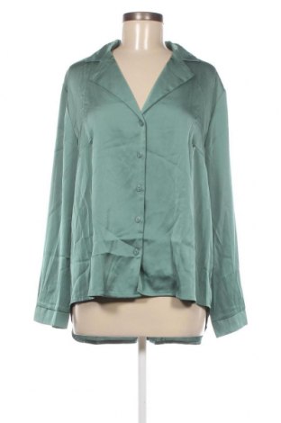 Γυναικείο πουκάμισο SHEIN, Μέγεθος XL, Χρώμα Πράσινο, Τιμή 15,46 €