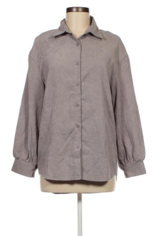 Γυναικείο πουκάμισο SHEIN, Μέγεθος XS, Χρώμα Γκρί, Τιμή 2,32 €