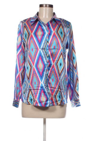 Дамска риза SHEIN, Размер XS, Цвят Многоцветен, Цена 11,25 лв.