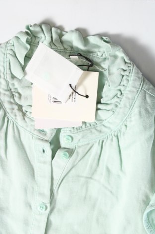 Γυναικείο πουκάμισο Second Female, Μέγεθος S, Χρώμα Πράσινο, Τιμή 24,71 €
