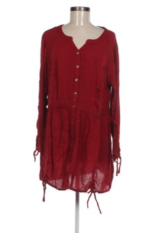 Γυναικείο πουκάμισο Sheego by Joe Browns, Μέγεθος XL, Χρώμα Κόκκινο, Τιμή 20,24 €