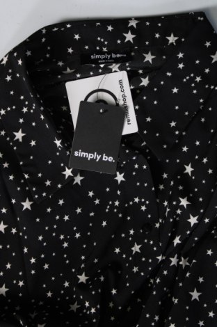 Γυναικείο πουκάμισο Simply Be, Μέγεθος XL, Χρώμα Μαύρο, Τιμή 11,75 €