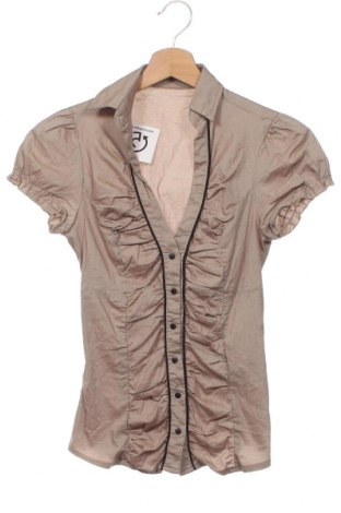 Γυναικείο πουκάμισο Tally Weijl, Μέγεθος XS, Χρώμα  Μπέζ, Τιμή 6,54 €