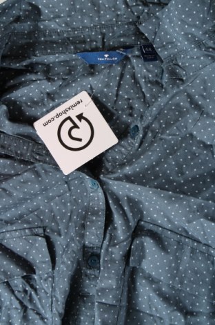 Γυναικείο πουκάμισο Tom Tailor, Μέγεθος XL, Χρώμα Μπλέ, Τιμή 17,94 €