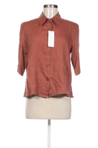 Γυναικείο πουκάμισο United Colors Of Benetton, Μέγεθος M, Χρώμα Καφέ, Τιμή 12,99 €