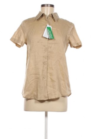 Dámska košeľa  United Colors Of Benetton, Veľkosť XS, Farba Béžová, Cena  12,99 €