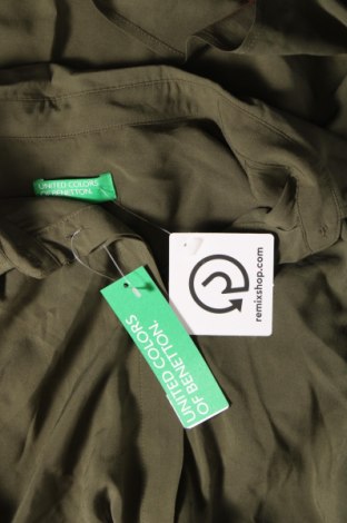 Γυναικείο πουκάμισο United Colors Of Benetton, Μέγεθος M, Χρώμα Πράσινο, Τιμή 37,11 €