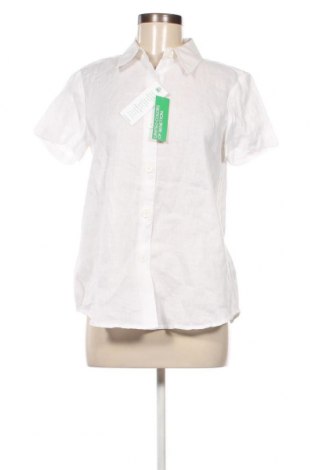 Γυναικείο πουκάμισο United Colors Of Benetton, Μέγεθος S, Χρώμα Λευκό, Τιμή 14,84 €