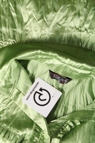 Γυναικείο πουκάμισο Uz-Sa, Μέγεθος L, Χρώμα Πράσινο, Τιμή 4,33 €