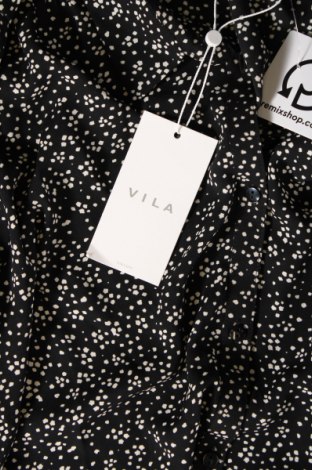 Γυναικείο πουκάμισο VILA, Μέγεθος L, Χρώμα Μαύρο, Τιμή 12,80 €
