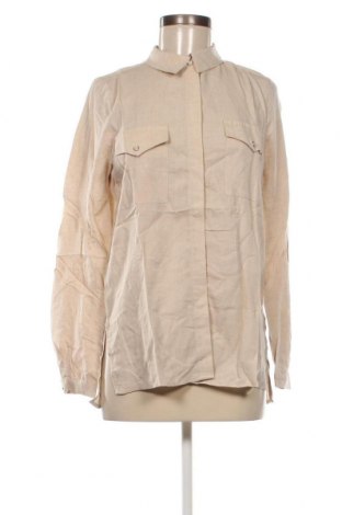 Γυναικείο πουκάμισο VILA, Μέγεθος XS, Χρώμα  Μπέζ, Τιμή 11,86 €