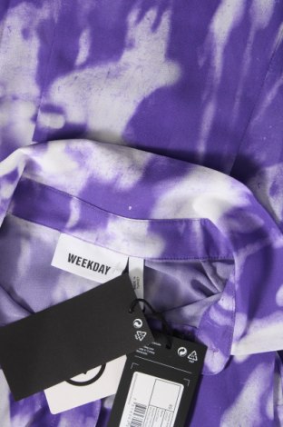Γυναικείο πουκάμισο Weekday, Μέγεθος XS, Χρώμα Πολύχρωμο, Τιμή 4,87 €