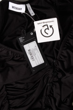 Dámska košeľa  Weekday, Veľkosť XS, Farba Čierna, Cena  9,42 €