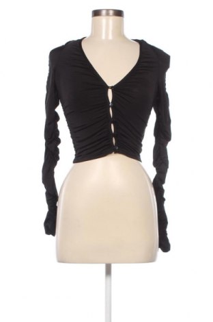 Γυναικείο πουκάμισο Weekday, Μέγεθος XS, Χρώμα Μαύρο, Τιμή 32,47 €