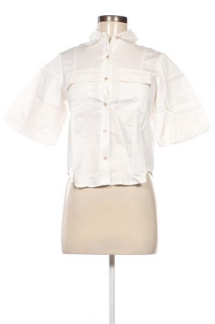 Γυναικείο πουκάμισο Who What Wear, Μέγεθος XS, Χρώμα Λευκό, Τιμή 21,03 €