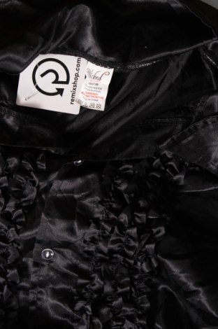 Γυναικείο πουκάμισο Wicked, Μέγεθος M, Χρώμα Μαύρο, Τιμή 2,41 €