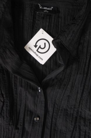 Γυναικείο πουκάμισο X-Mail, Μέγεθος L, Χρώμα Μαύρο, Τιμή 4,17 €