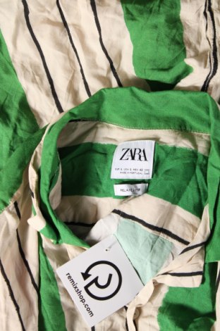 Дамска риза Zara, Размер L, Цвят Многоцветен, Цена 11,66 лв.