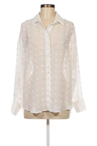 Дамска риза Zara, Размер L, Цвят Бял, Цена 16,23 лв.