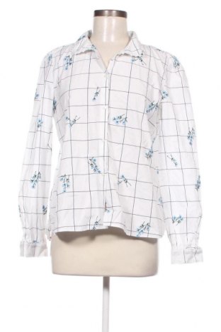 Дамска риза Zara Trafaluc, Размер L, Цвят Бял, Цена 24,00 лв.